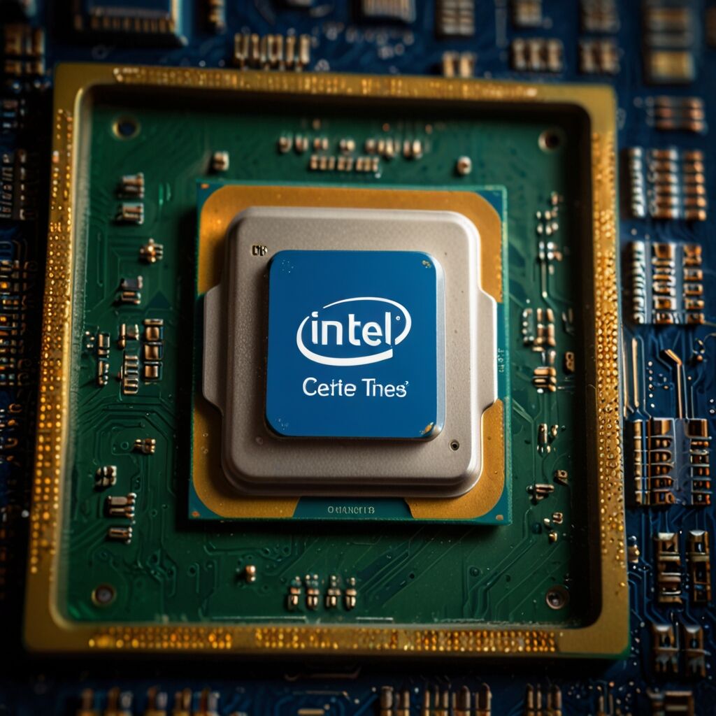 Intel inside sticker on a user s laptop