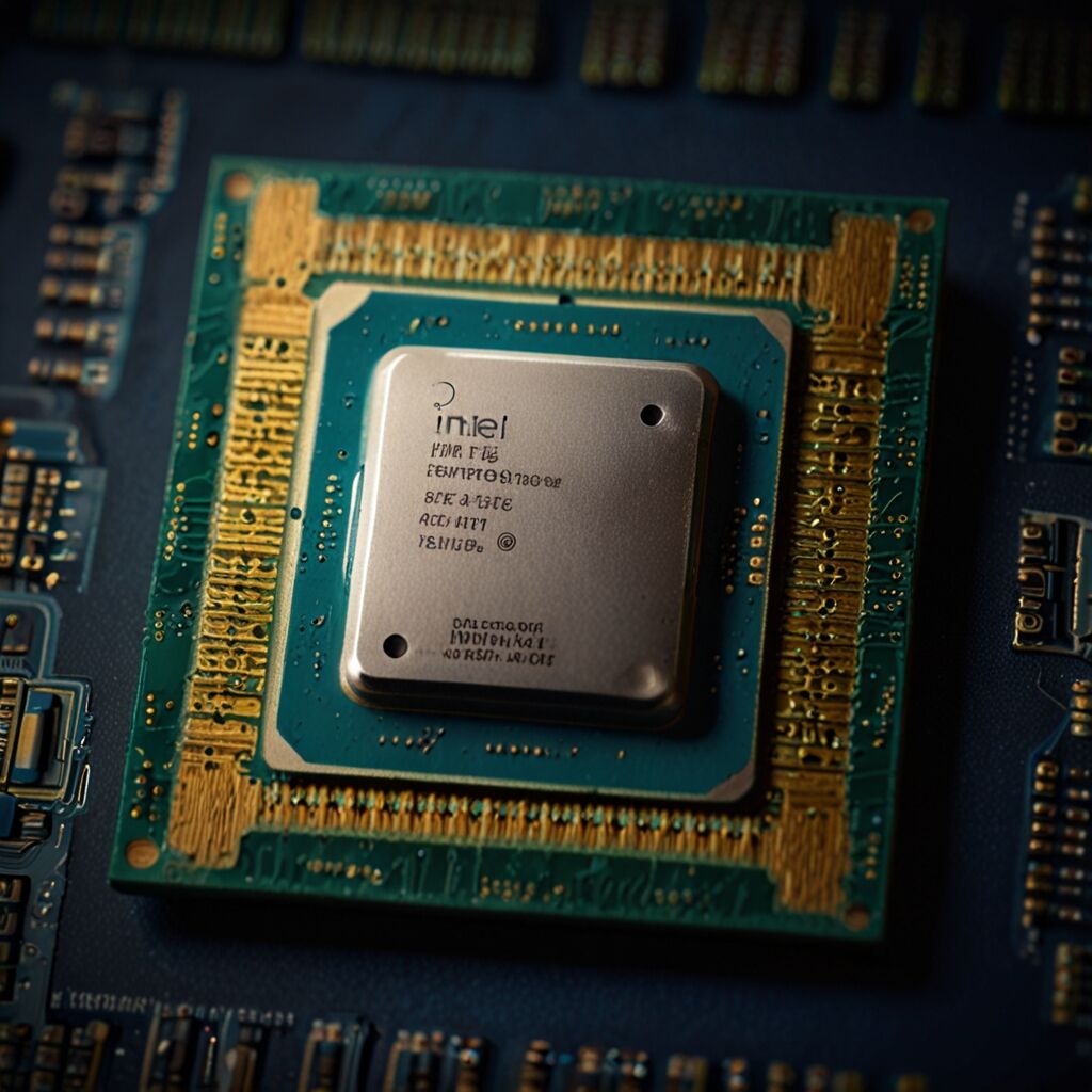 Employees working in a high-tech office space