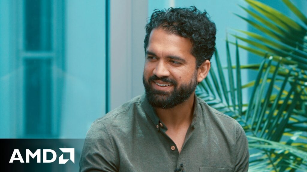Sankaet Pathak and KV Thanjavur Bhaaskar discuss industrial humanoid robot hardware and AMD technology.